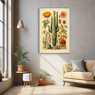 Cactus Painting on Canvas